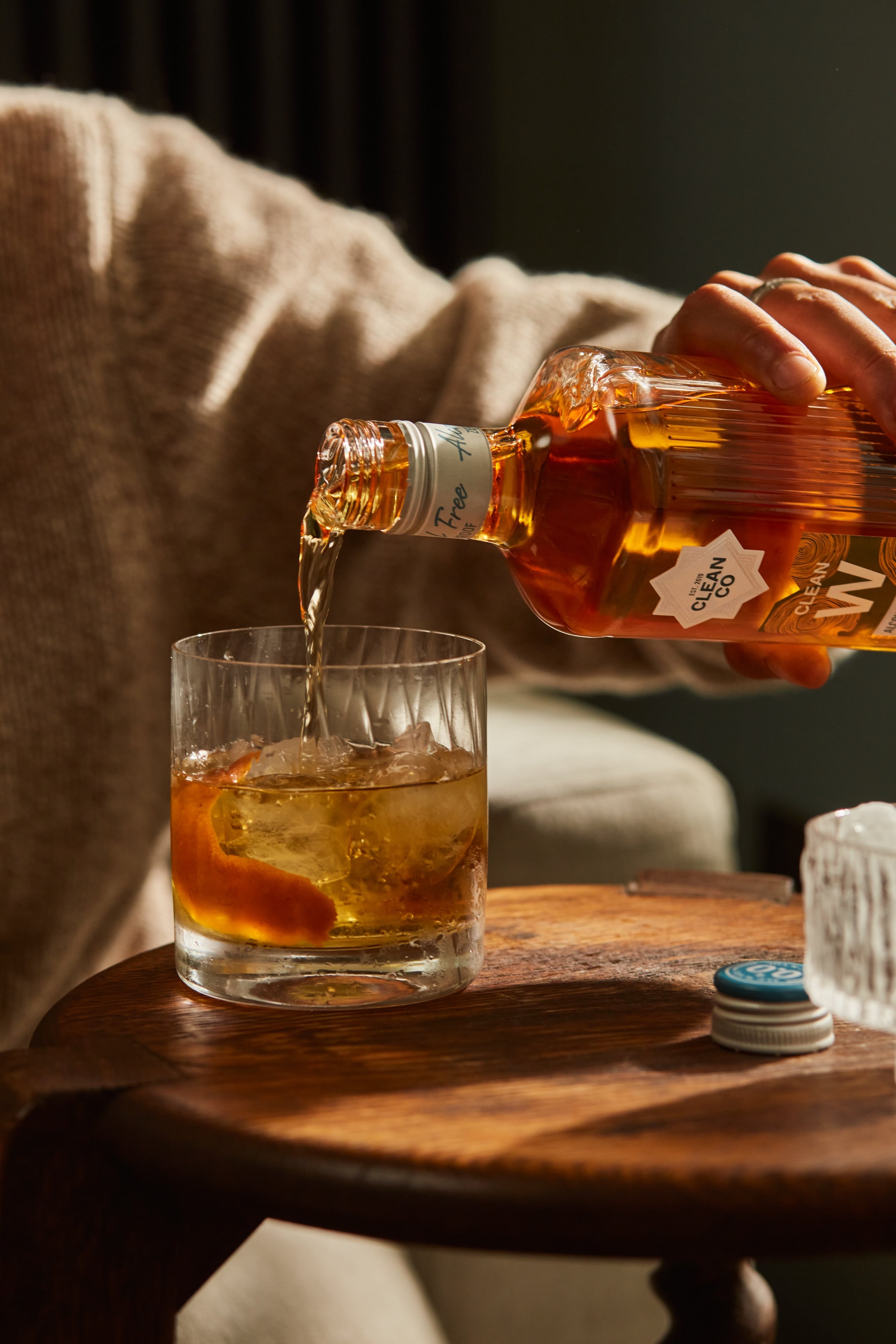 Clean W: a take on whiskey