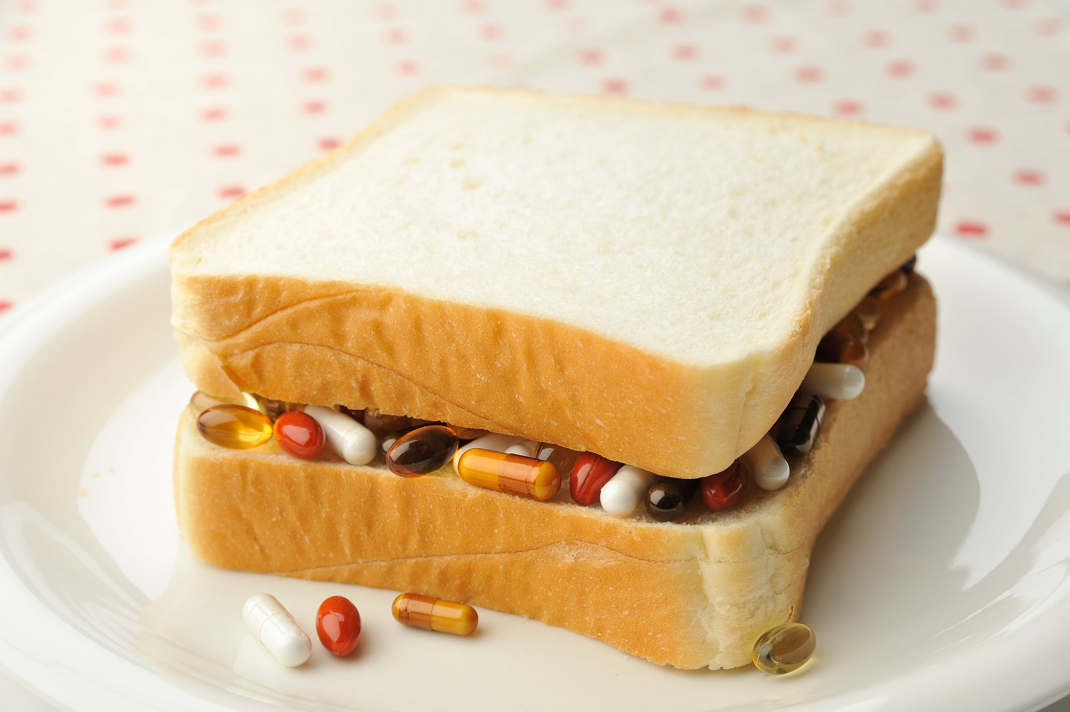 Sand in the bread supplements
