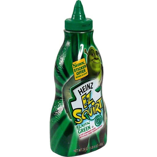 Heinz EZ Squirt Blastin Green Ketchup