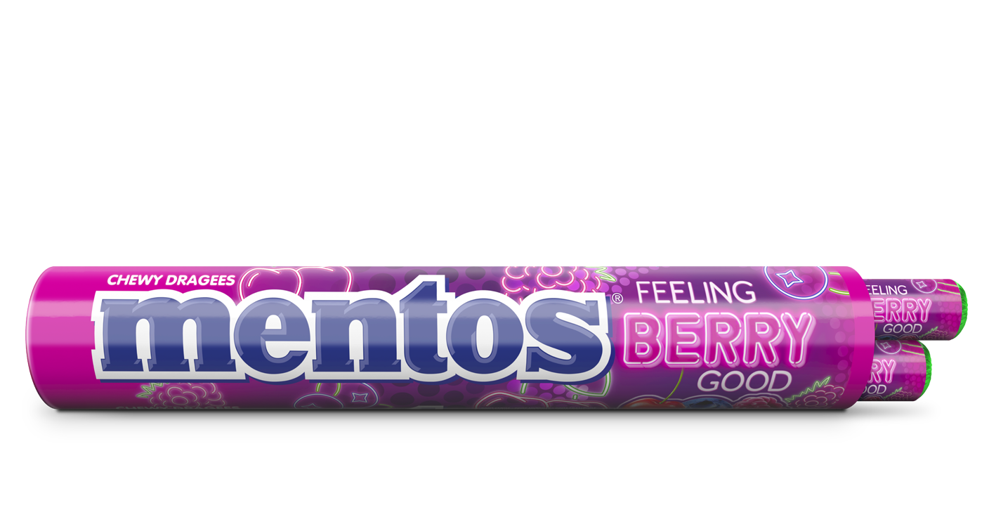 Mentos Berry Jumbo Roll