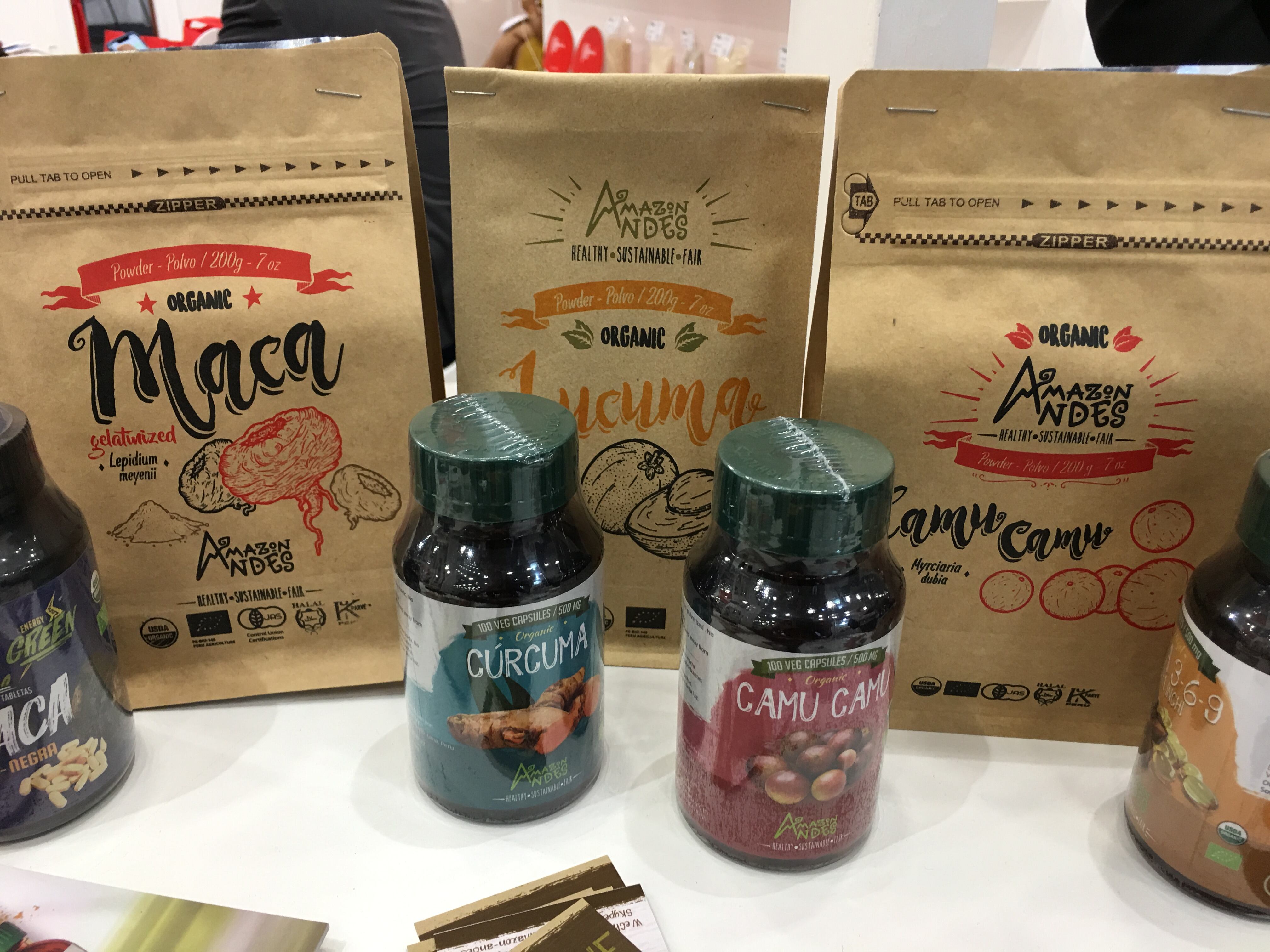 Amazon Andes' prize-winning snacks