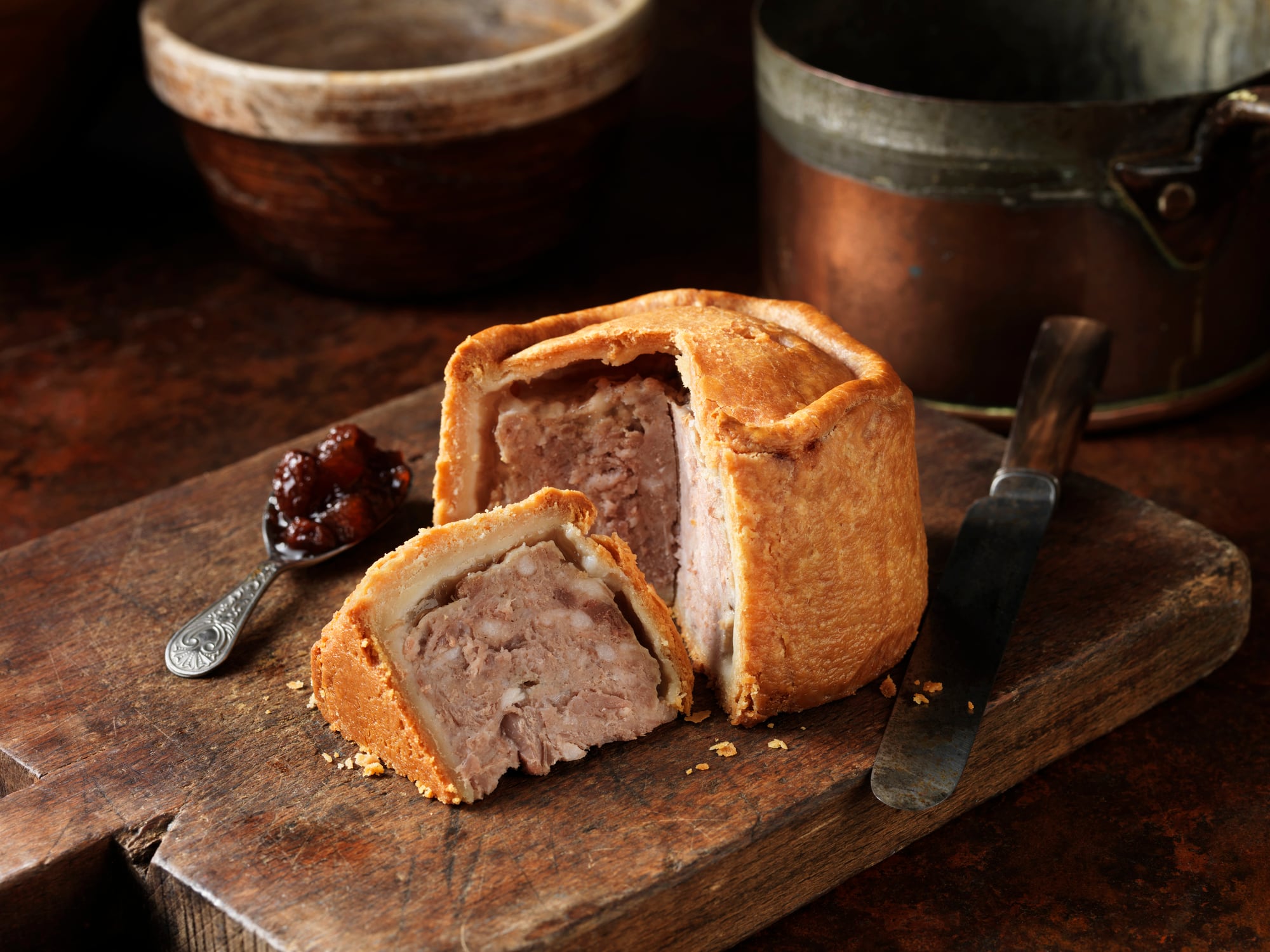 George Adams 1910 specialises in pork pies and other prepared meat products.