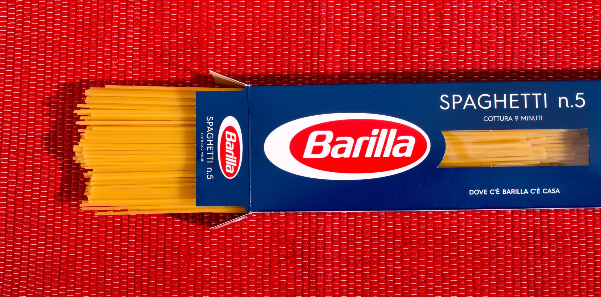 Barilla pasta brand combining Italian heritage with modern food innovation.