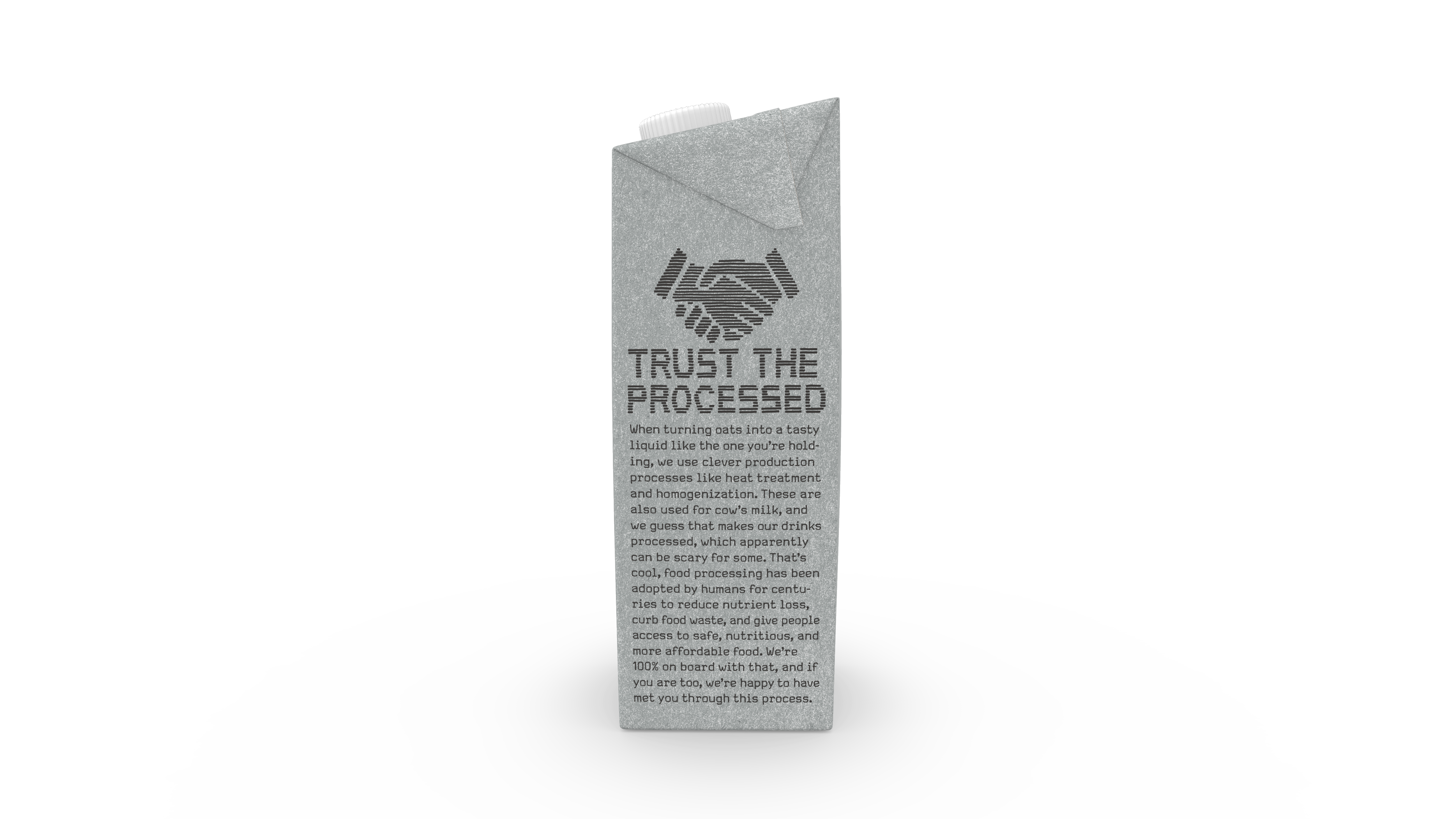 Oatly wants consumers to trust in its food processing.