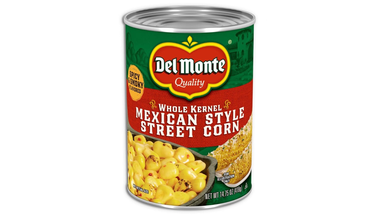 Del Monte's Mexican Style Street Corn caters to "consumers who crave both familiar comfort foods and new, adventurous flavors."