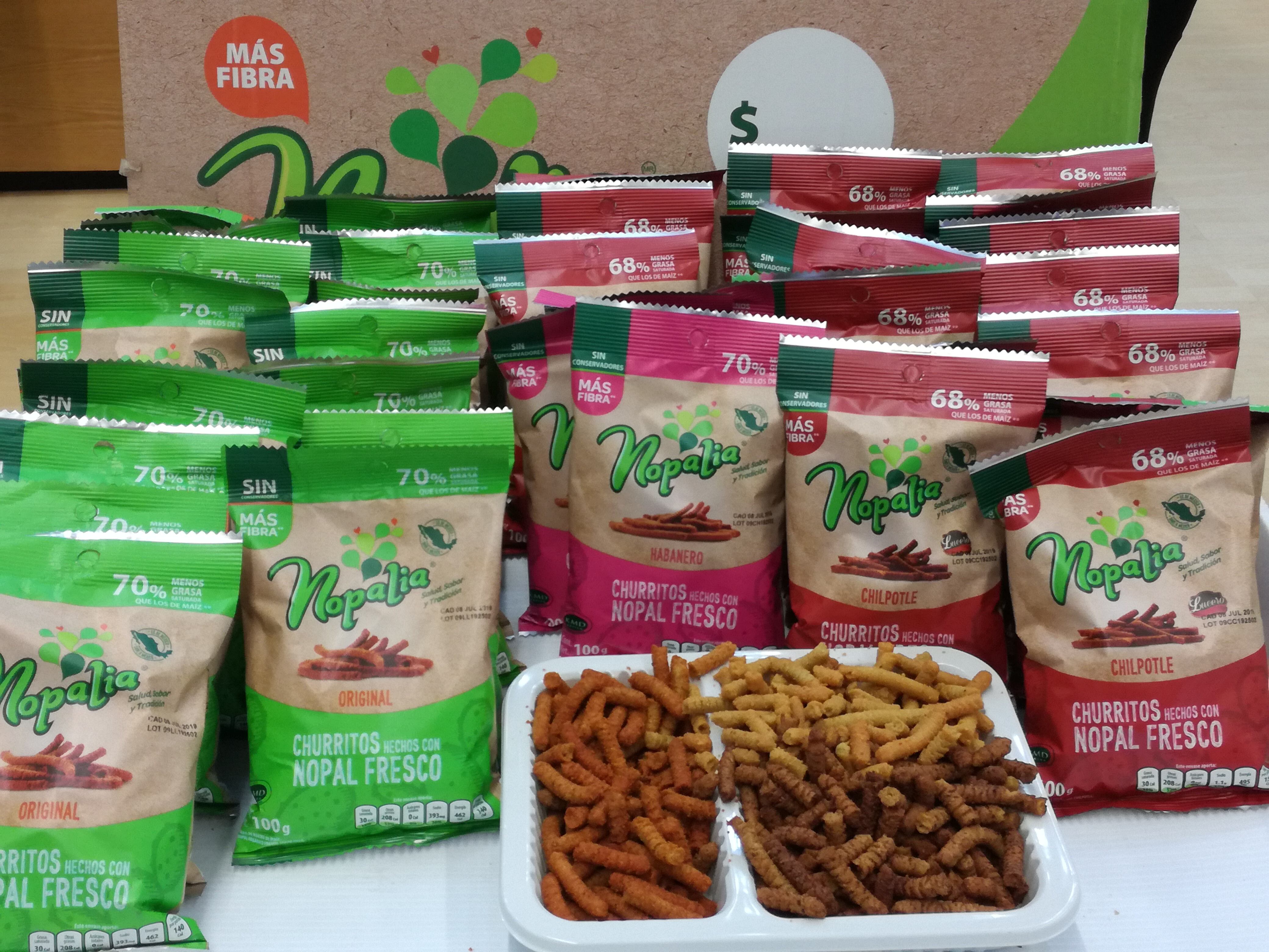 Nopalia cactus snack