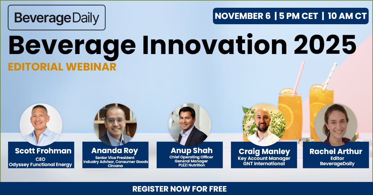 Join us for Beverage Innovation 2025! Click on the image to register for free.