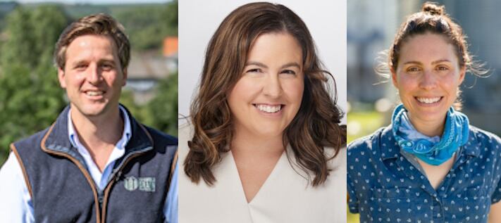 Bertie Matthews, Christina O'Keefe and Kristy Lewis