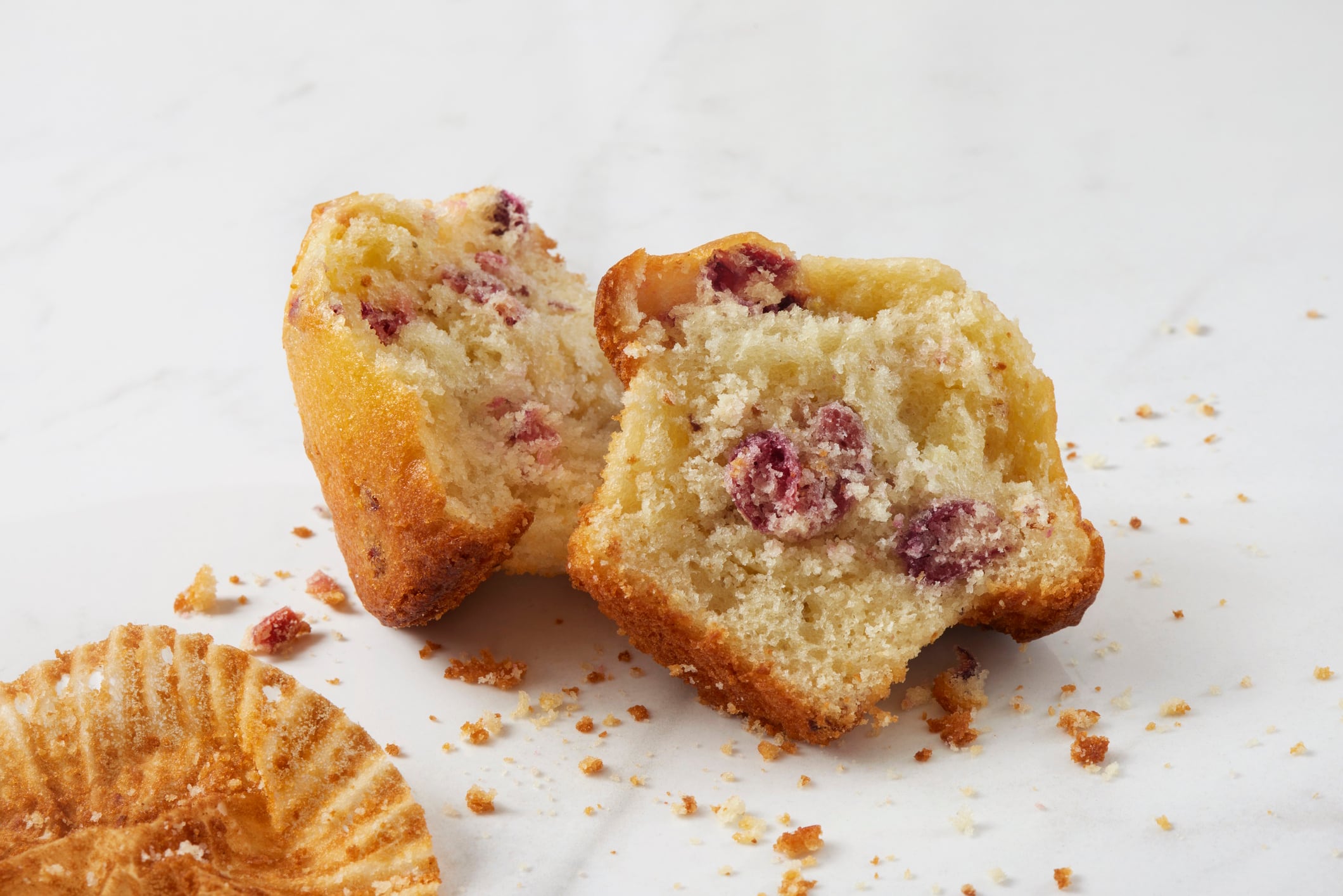 Cranberry and Lemon Muffins