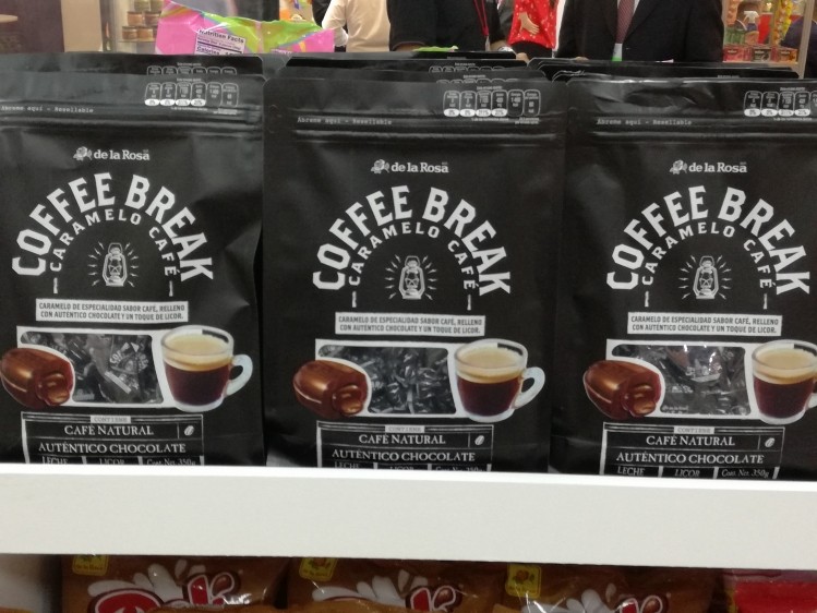 Candy with real coffee