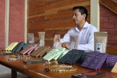 Cocoa farmer-owned company Kallari aims to bring greater value to producers with new factory, says MD Bladimir Dahua (pictured)