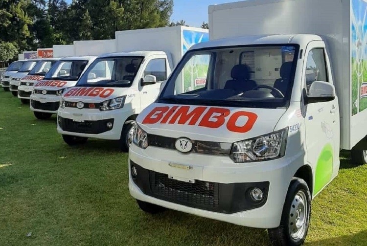 Grupo Bimbo is upping the ante on its electrically powered delivery fleet. Pic: Grupo Bimbo 