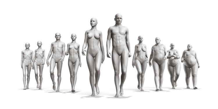 The human body diversity. Pic: ©GettyImages/t.light