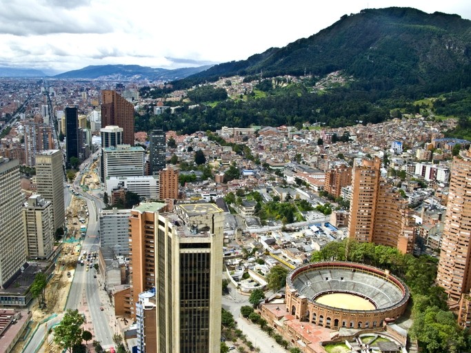 Bogotá, the capital of Colombia. GettyImages/jtinjaca